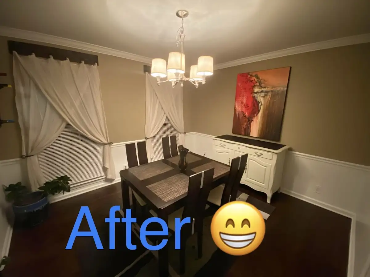 Professional dining room restoration after water damage in Bithlo