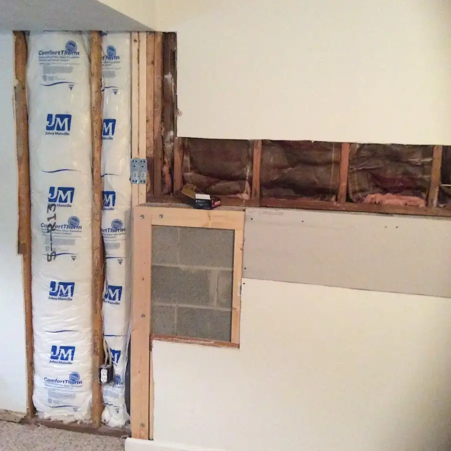 Wall insulation replacement during Contents Cleaning & Restoration in Bithlo